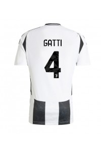 Juventus Federico Gatti #4 Voetbaltruitje Thuis tenue 2024-25 Korte Mouw